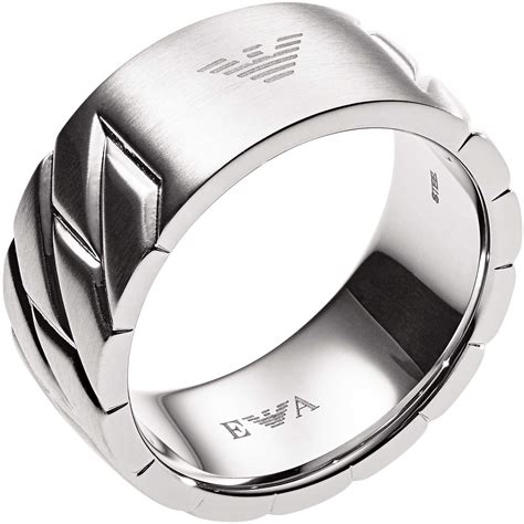 emporio armani ring men's.